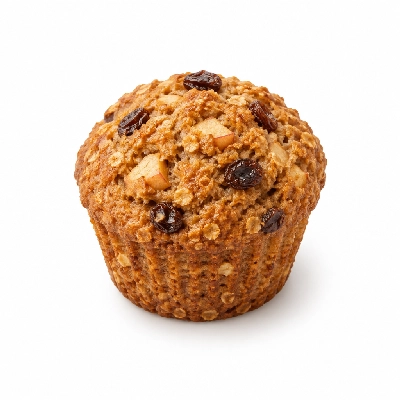 Eat'n Park Bakery Oat Bran Apple Raisin Muffin