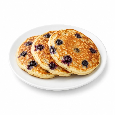 Eat'n Park Breakfast Blueberry Buttermilk Pancakes (3 Pancakes)