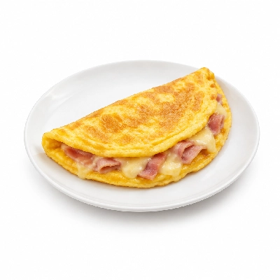 Eat'n Park Breakfast Ham and Cheese Omelette