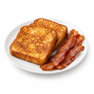 Eat'n Park Children S Breakfast Giggle W French Toast & Bacon