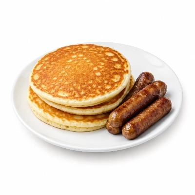 Eat'n Park Children S Breakfast Giggle W Pancakes & Sausage