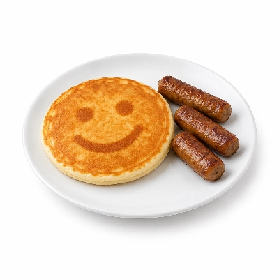 Eat'n Park Children S Breakfast Grin with Sausage