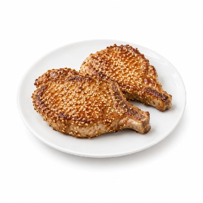 Eat'n Park Dinners Sesame Pork Chops