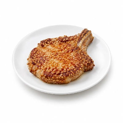 Eat'n Park Smaller Portions Sesame Pork Chop (1 Chop)