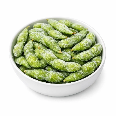 Edamame frozen prepared or cooked