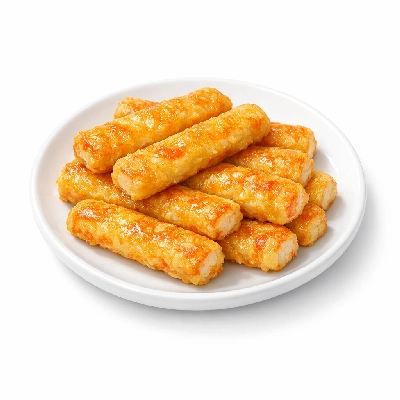 Egg-battered crab sticks