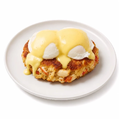 Egg Harbor Cafe Benedicts Lobster Cake