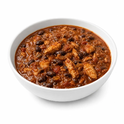 Egg Harbor Cafe Black Bean Chicken Chili
