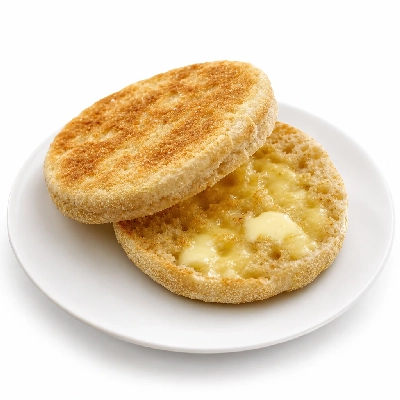 Egg Harbor Cafe Omelettes Wheat English Muffin (with Butter)