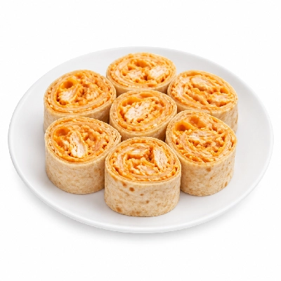 Egg Harbor Cafe Roll-Ups Buffalo Jack Chicken Wrap