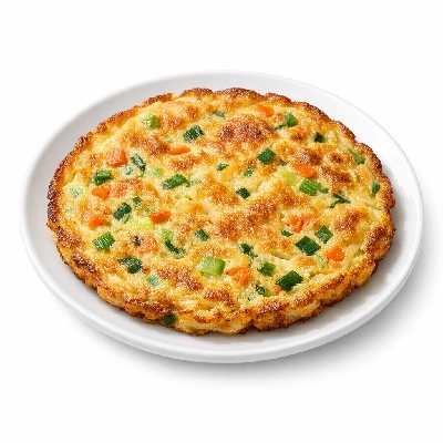 Egg Pancake with Vegetables