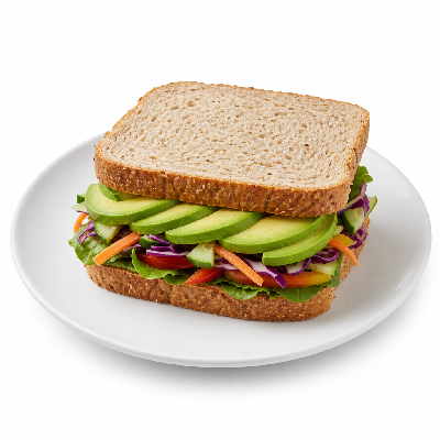 Einstein Bros. Avocado Veg Out Sandwich