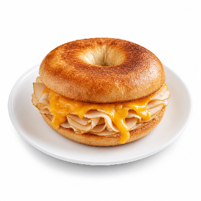 Einstein Bros. Bagel Melts Turkey & Cheddar