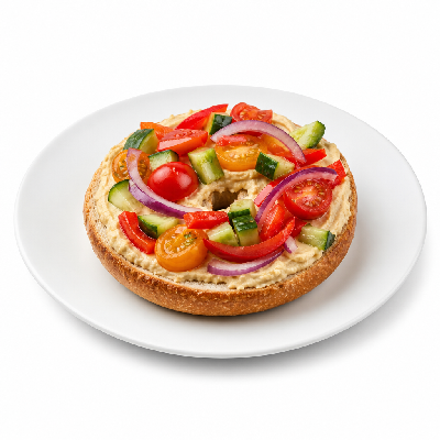 Einstein Bros. Bagels Veggie Hummus