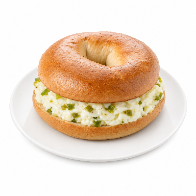 Einstein Bros. Breakfast Green Chile Egg White Sandwich