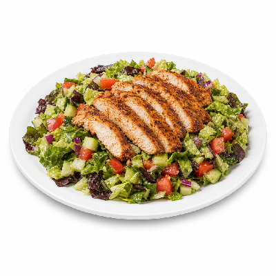Einstein Bros. Chopped Salads Chipotle Chicken Half