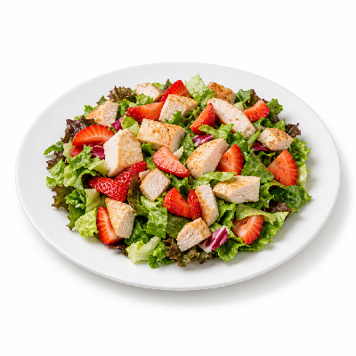 Einstein Bros. Chopped Salads Strawberry Chicken Half