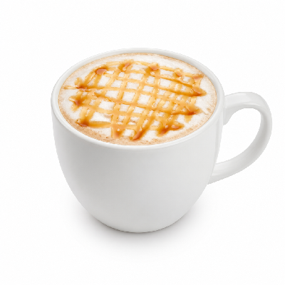Einstein Bros. Coffee Specialty Caramel Macchiato Large (Whole Milk)