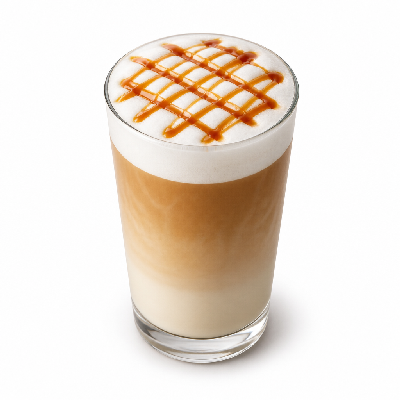 Einstein Bros. Coffee Specialty Caramel Macchiato Regular (Nonfat Milk)