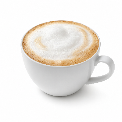 Einstein Bros. Coffee Specialty with 2% Milk Cappuccino Lrg