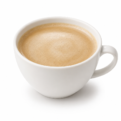 Einstein Bros. Coffee Specialty with 2% Milk Sugar Free Vanilla Hazelnut Latte Large