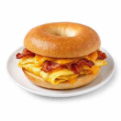 Einstein Bros. Egg Sandwiches Bacon & Cheddar