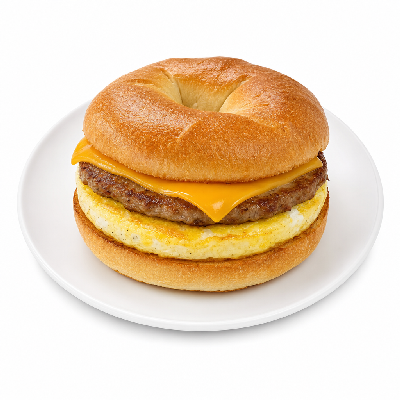 Einstein Bros. Egg Sandwiches Turkey Sausage & Cheddar
