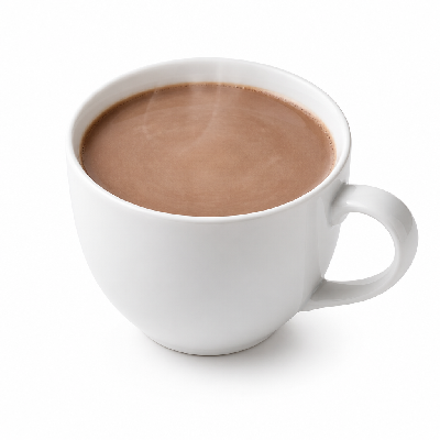 Einstein Bros. Hot Beverages Chocolate Large (Red. Fat Milk)