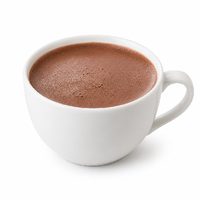 Einstein Bros. Hot Beverages Chocolate Med (Nonfat Milk)