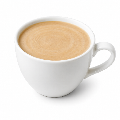 Einstein Bros. Hot Beverages with 2% Milk Chai Tea Latte Med