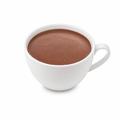 Einstein Bros. Hot Beverages with 2% Milk Dark Chocolate Med