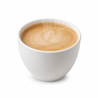 Einstein Bros. Hot Beverages with 2% Milk Soy Latte Large