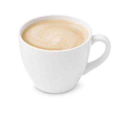 Einstein Bros. Hot Beverages with 2% Milk Soy Latte Regular