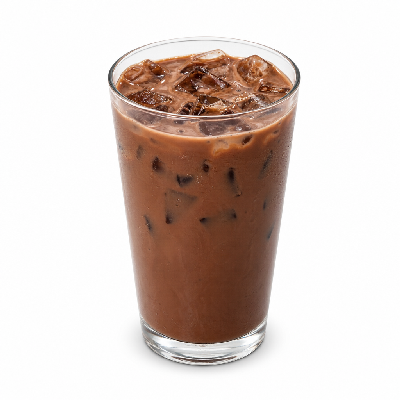 Einstein Bros. Iced Specialty Coffee Dark Chocolate Mocha Medium (Red. Fat Milk)