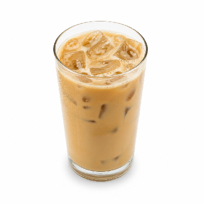 Einstein Bros. Iced Specialty Coffee Vanilla Hazelnut Latte Med (Whole Milk)