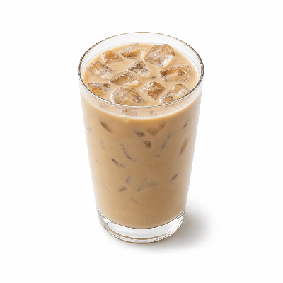 Einstein Bros. Iced Specialty Coffee White Chocolate Mocha Med (Nonfat Milk)
