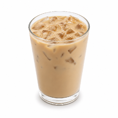 Einstein Bros. Iced Specialty Coffee with 2% Milk White Chocolate Mocha Large