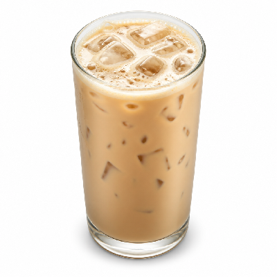 Einstein Bros. Iced Specialty Coffee with 2% Milk White Chocolate Mocha Med