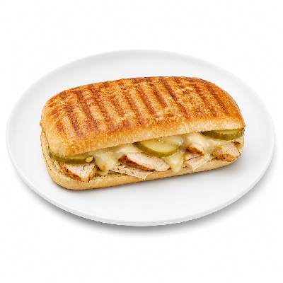 Einstein Bros. Lunch Paninis Chicken Cuban Panini