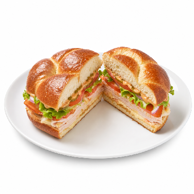 Einstein Bros. Signature Sandwiches Club Mex on Challah