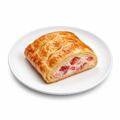 Einstein Bros. Strawberry Cream Strudel