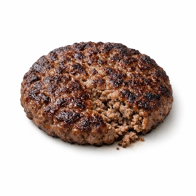 Elk free range ground cooked patties (shoshone bannock)
