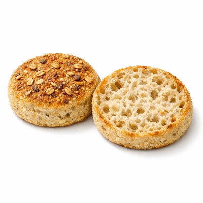 English muffins mixed-grain includes granola