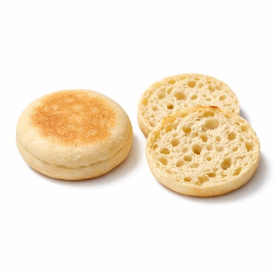 English muffins plain unenriched without calcium propionate includes sourdough