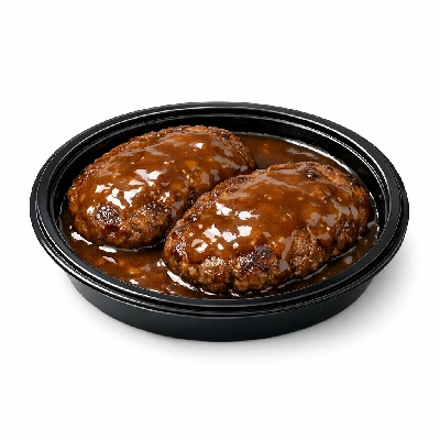 Entrees and sides salisbury steak with gravy frozen