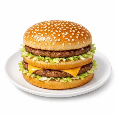 Mcdonald's big mac (without sauce)