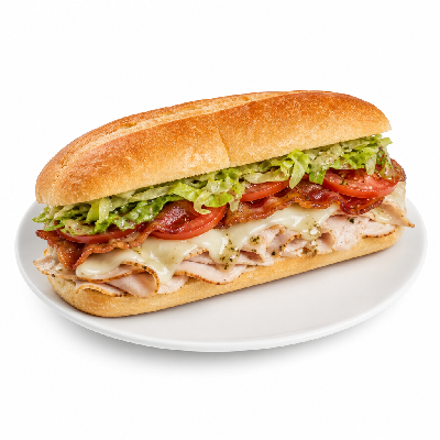 Fazoli's Oven-Baked Submarinos Turkey Club Italiano