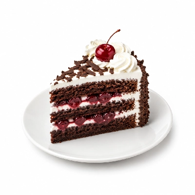 Fire Mountain Black Forest Cake
