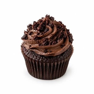 Fire Mountain Black Forest Cupcake