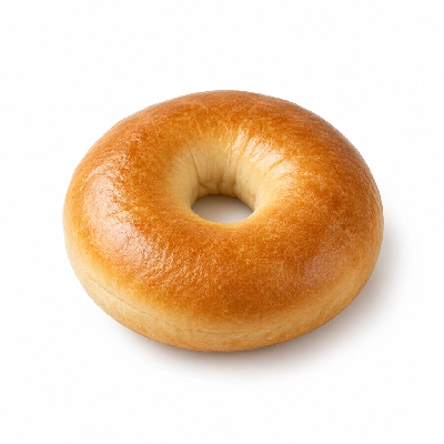 Fire Mountain Breads Plain Bagel
